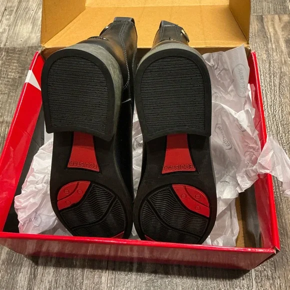 Stylish Black Kids Rain Boots Size 3 - Picture 6 of 12